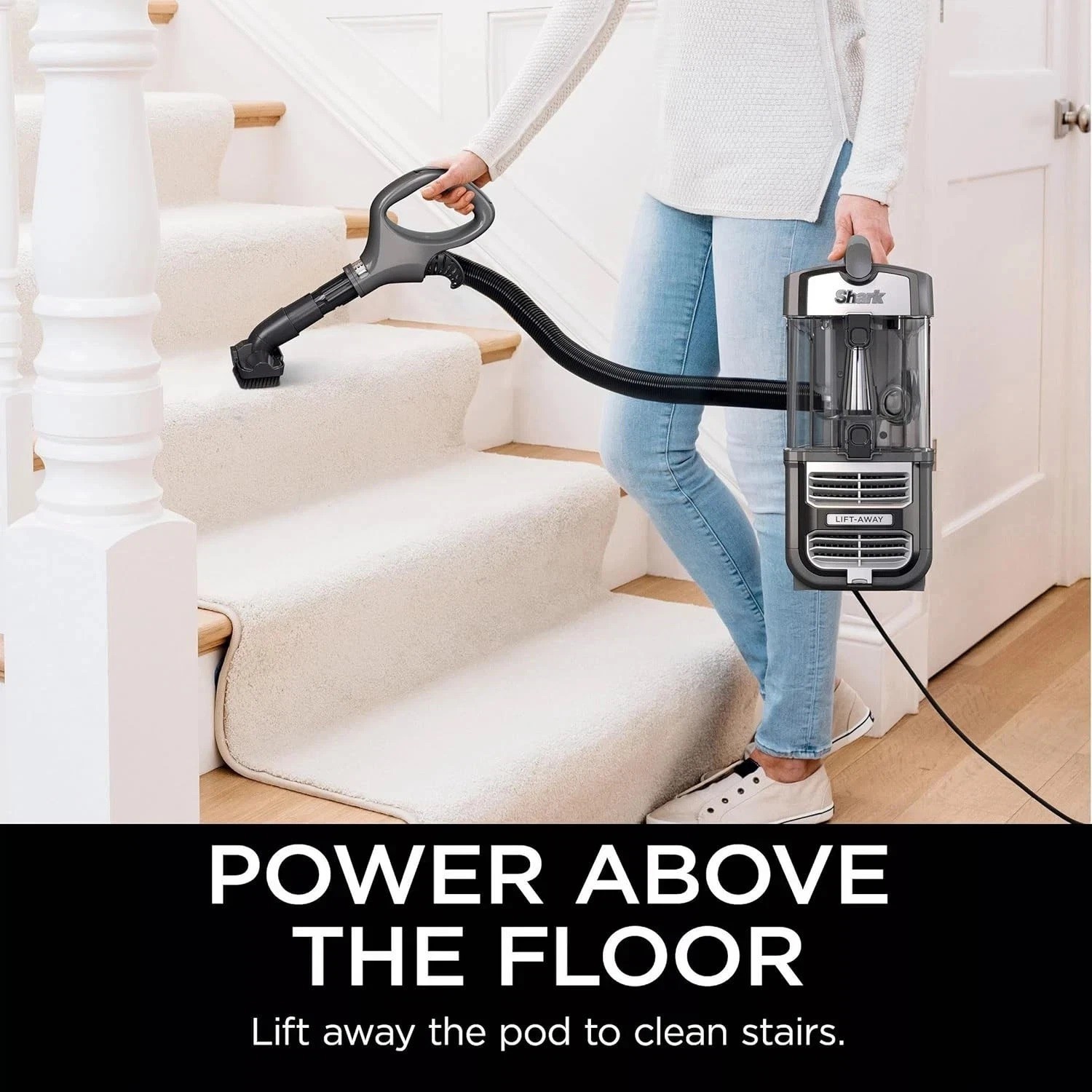 Shark UV700 DuoClean Vacuum Cleaner with Self-Cleaning Brushroll and HEPA Filter