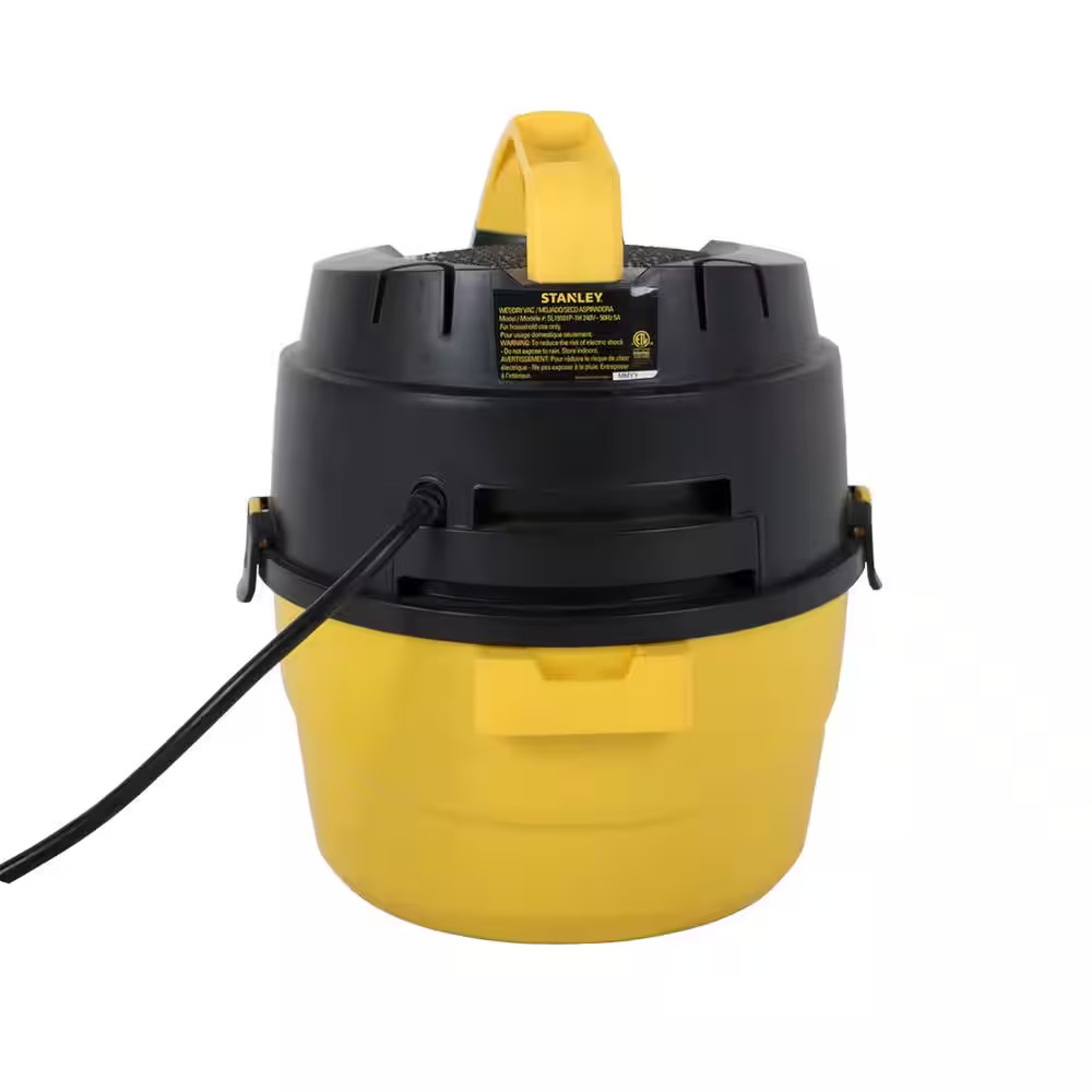 Durable 1 Gal. 1.5HP Portable Poly Wet and Dry Vacuum Cleaner Garages Workshops