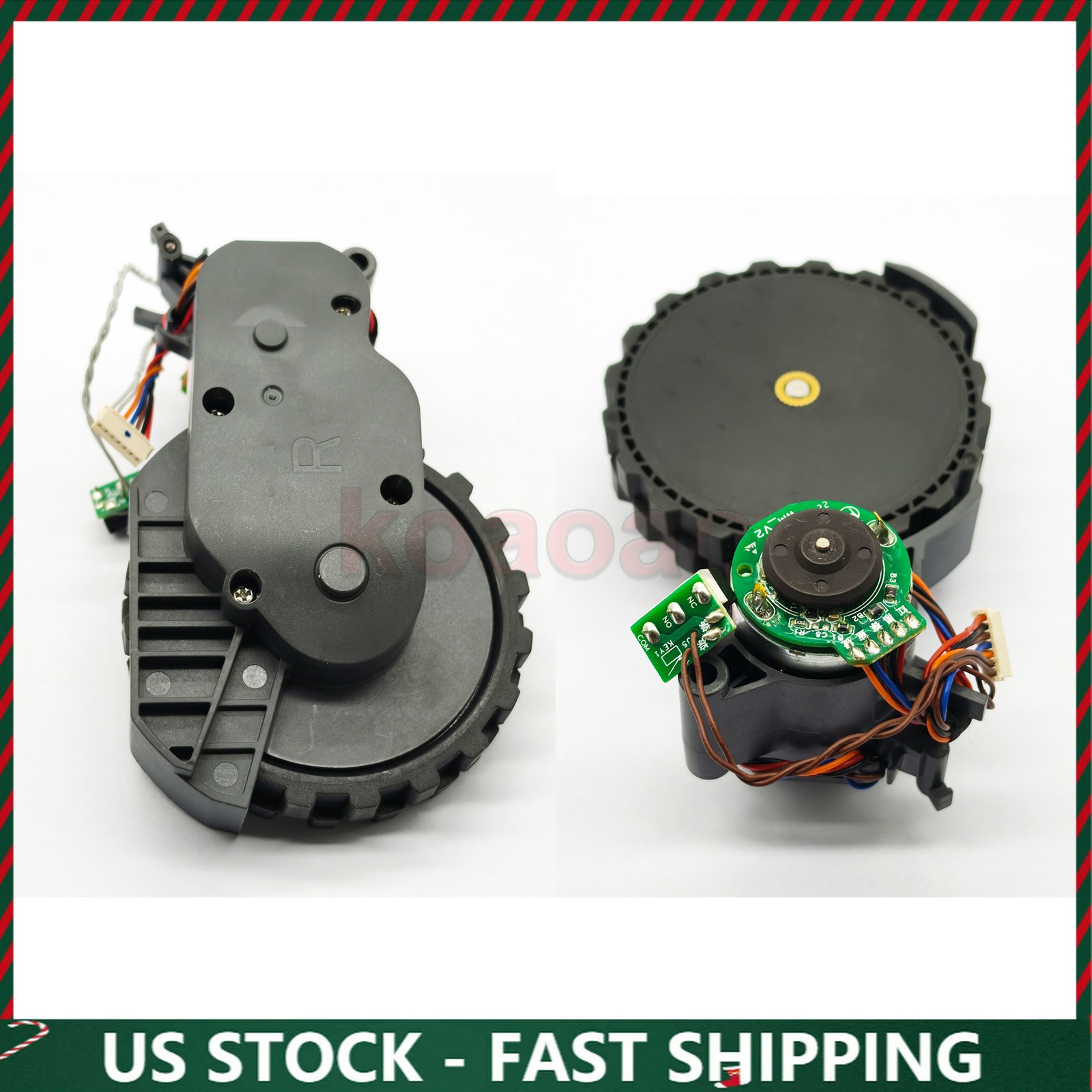 Left Right Wheel Part Fits Roborock S5 Max S6 Pure S6 MaxV E4 E5 G10 S7 Pro
