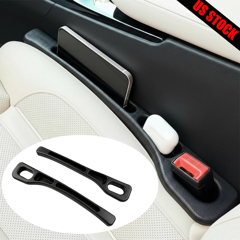 Car Seat Gaps Filler Leather Multifunctional Accessories with Storage Organizer