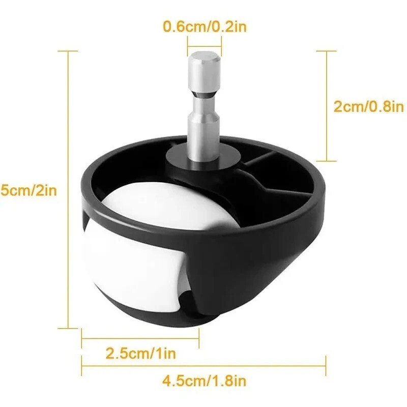 Front Wheel Anti-Slip Tires For iRobot Roomba i7 i7+ E5 E6 500 600 700 800 900