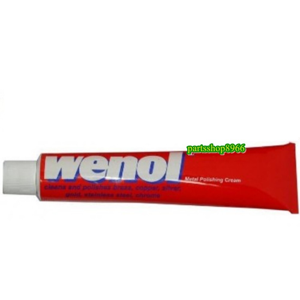 Red Wenol Metal Polish Cleaner For Brass Copper Stainless steel 1 tube x 100g