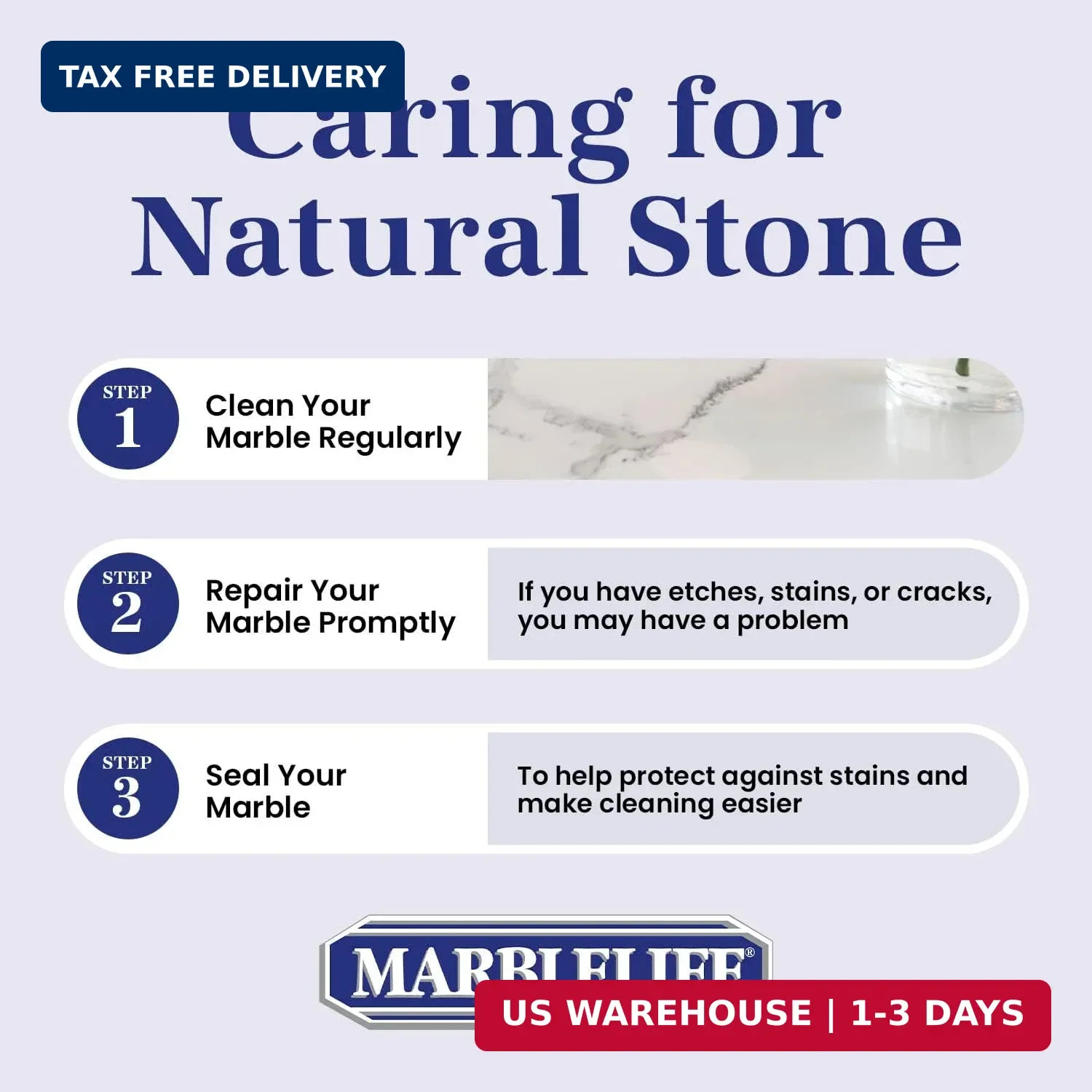 Marblelife InterCare Marble and Travertine, Natural Stone & Terrazzo Liquid Clea