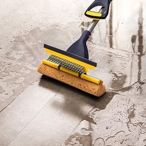 Sponge Mop Home Commercial Use Tile Floor Bathroom Garage Cleaning | Total 2