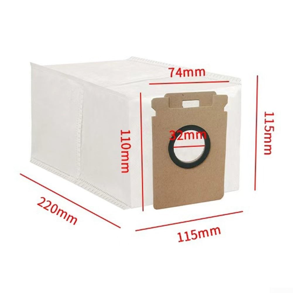 3.5 L Vacuum Cleaner Bags For Rob-orock H50 Ultra, H60 Hub Ultra, H60 Hub , A…