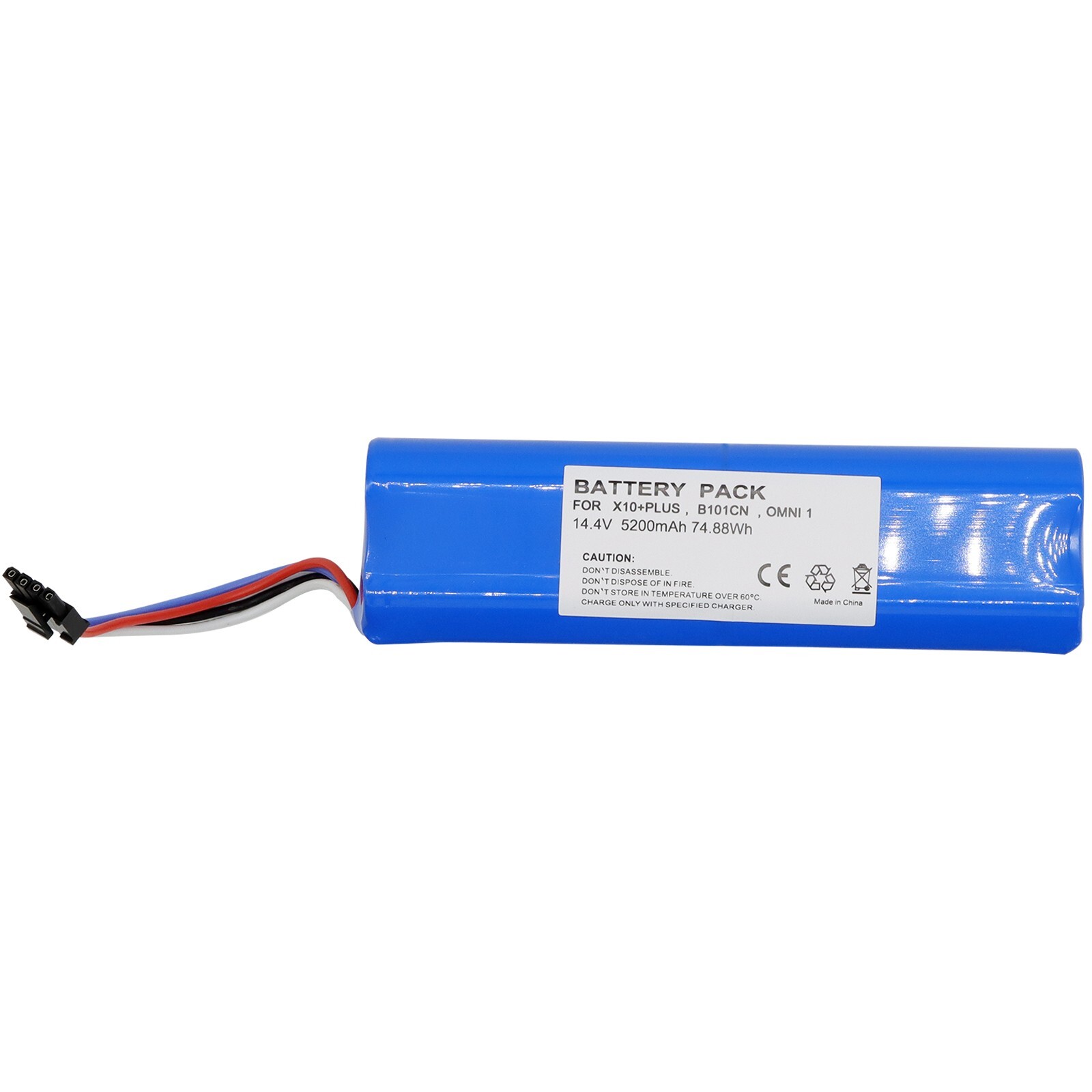 NEW Battery Pack for XiaoMi Mijia X10+PLUS B101CN OMNI 1 Vacuum Cleaner 5200mAh