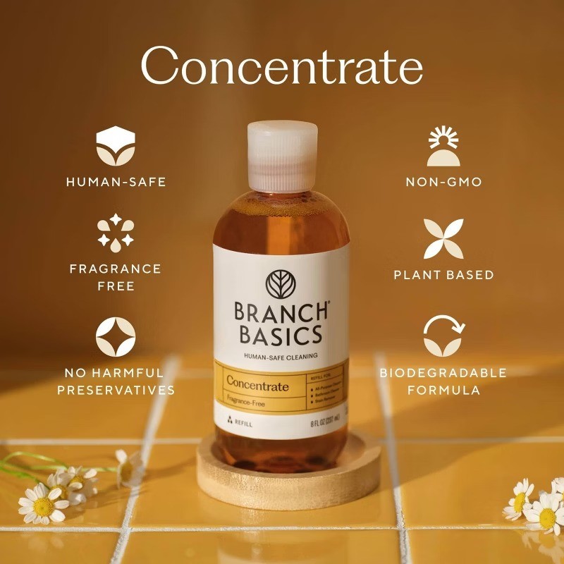 Fragrance-Free Concentrate All-Purpose Cleaner – 8oz: Multipurpose,-2packs