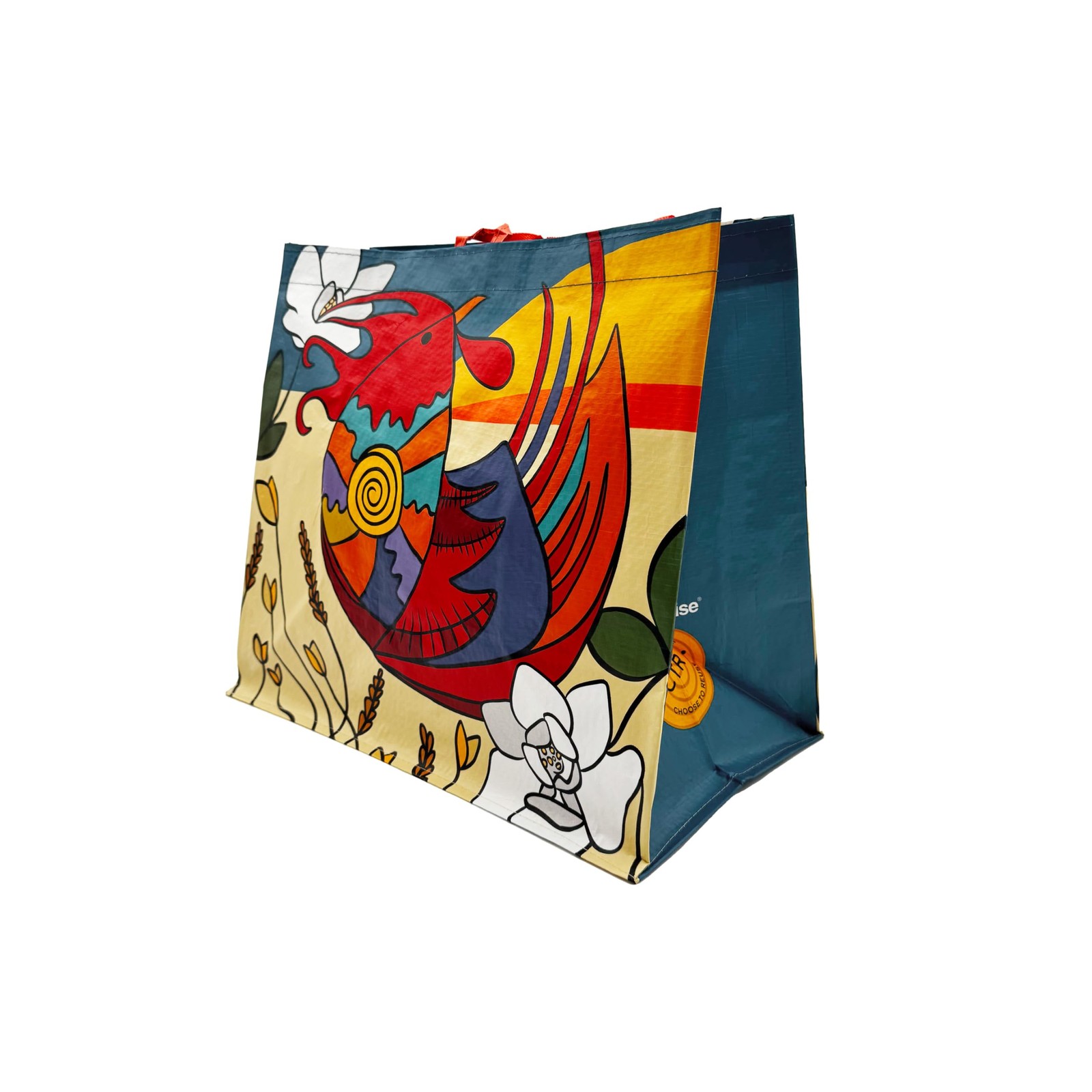 Reusable Shopping Bags Extremely Durable Multi Use Large Stylish Fun Foldable…