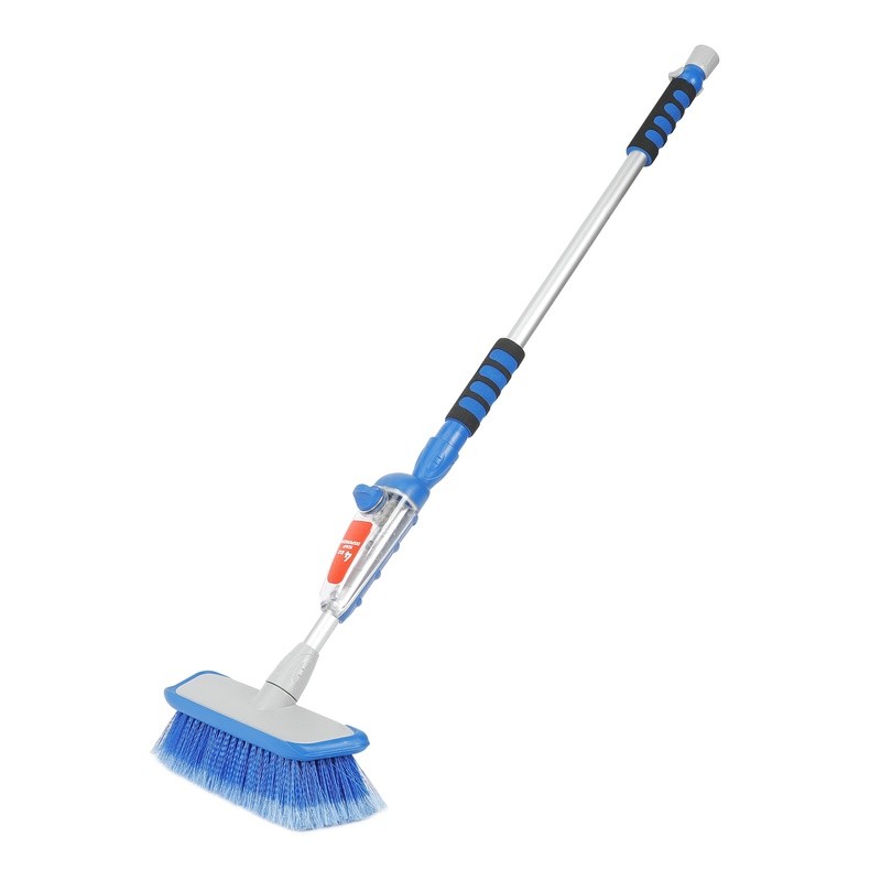 Car Wash Brush W/ Soap Dispenser Extendable Handle Soft Bristles 10in Model 6038