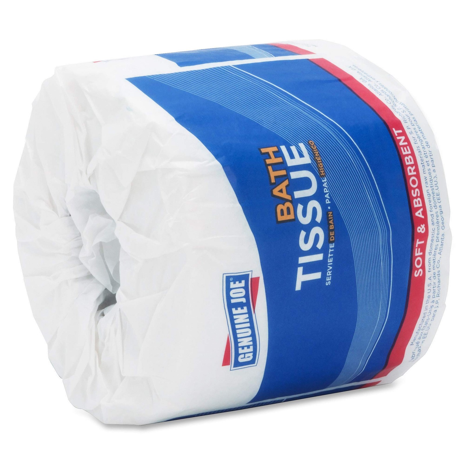 Standard Bath Tissue, 4″ x 4″, 2-Ply, 550 Sheets/Roll, 80 Count