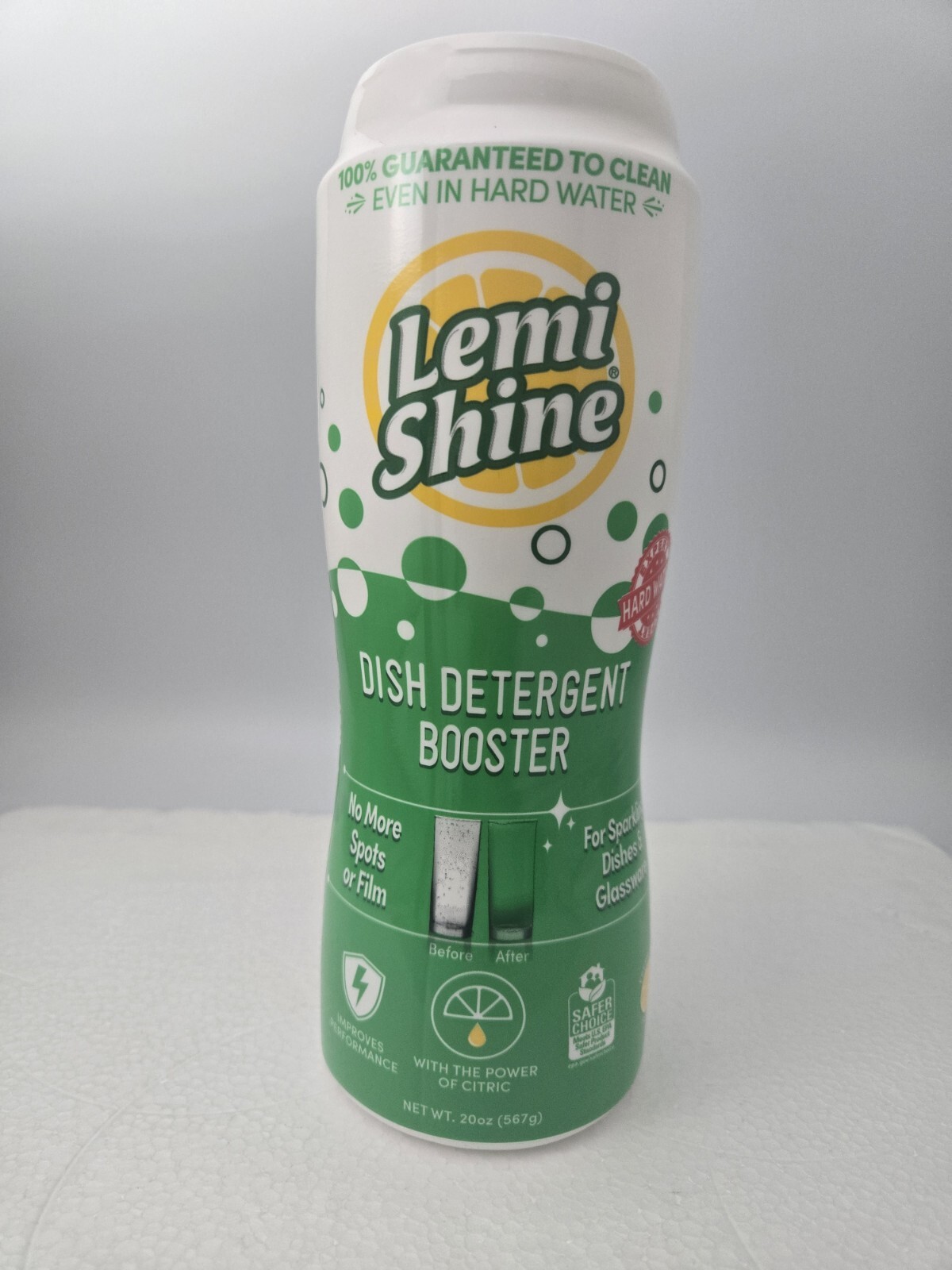 Lemi Shine 20oz. Dish Detergent Booster. One Case (6 units).