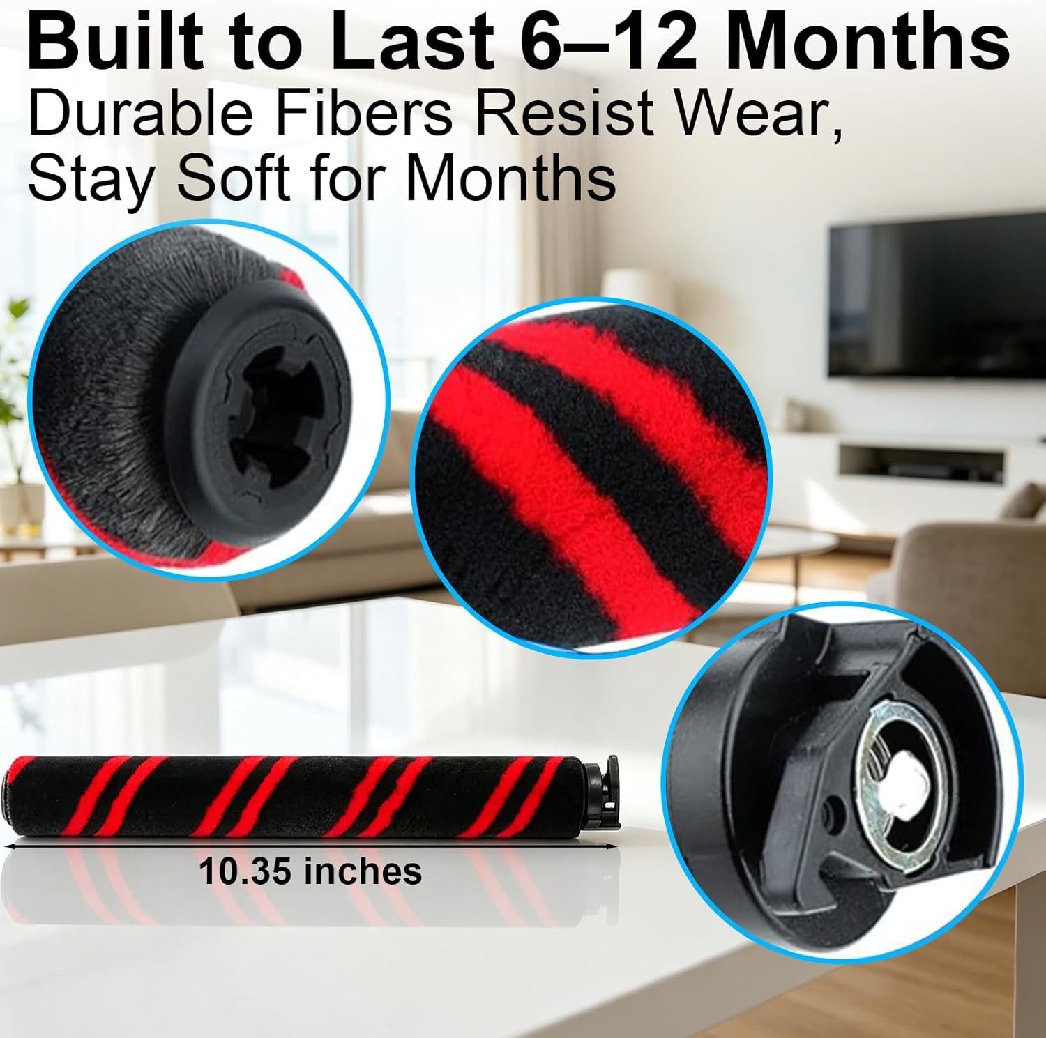 AZ3002 Soft Roller Brush for Shark Stratos AZ3002 AZ3000 DuoClean PowerFins