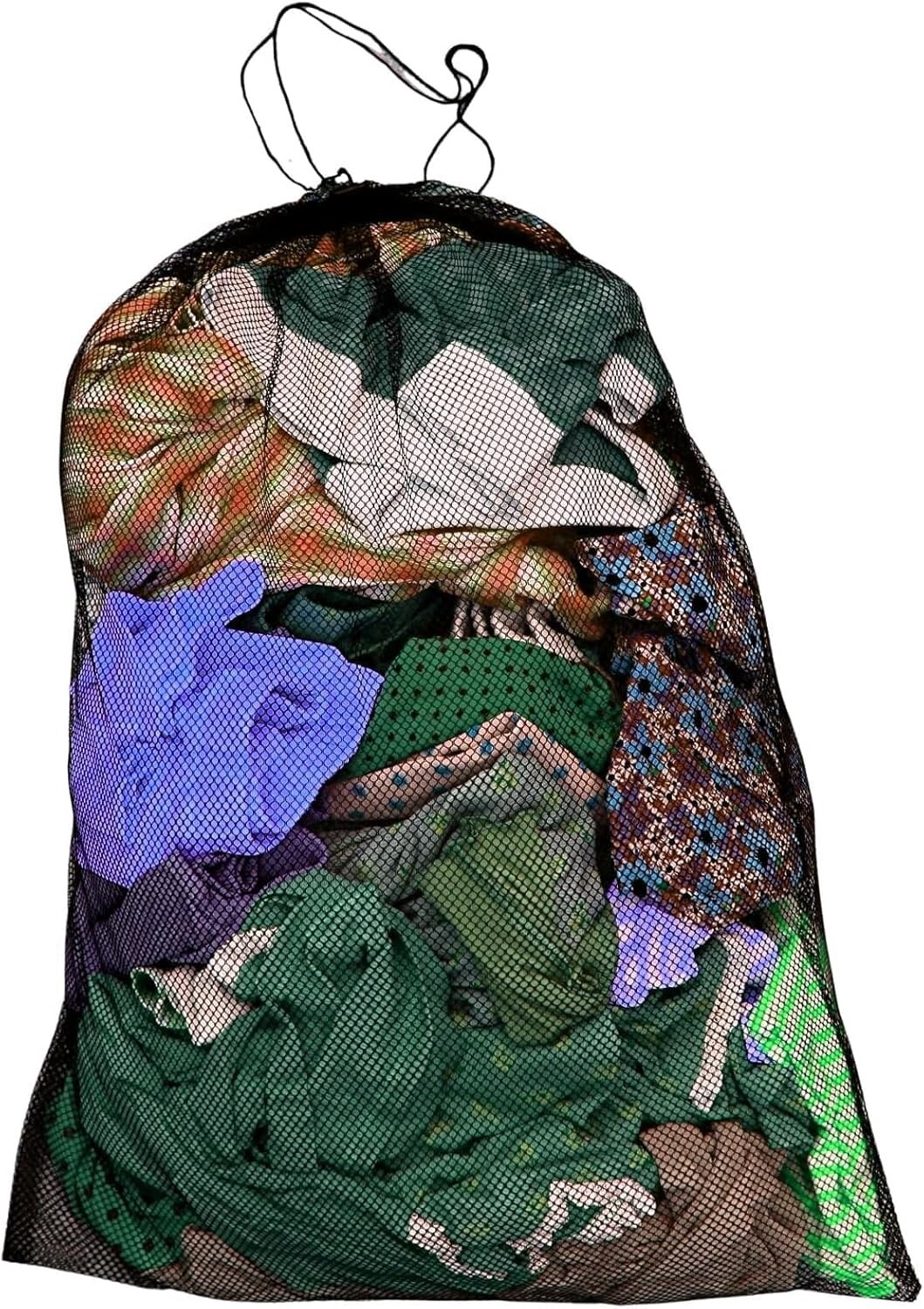 Extra Large Mesh Laundry Bag 40″x30″ Drawstring Washable Storage Sack