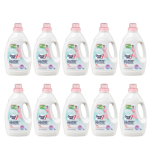 10 x 1.5L Denkmit Fine & Wool Detergent Lotion Ultra Sensitive, 30 Wl