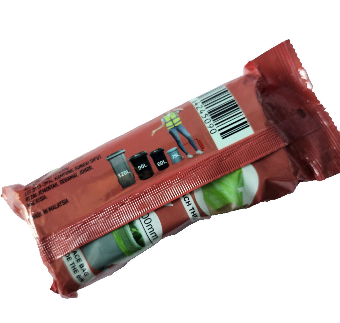 25pcs Lemongras Scented Biodegradable Pedal Bins Liners With A Capacity 25L Each