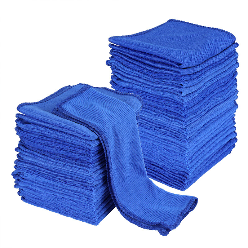 Microfiber Cleaning Cloths-50 Pack, Microfiber Towels Bulk, Towels for Cars home