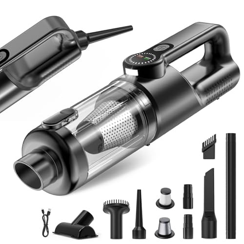 Car Vacuum Portable Cordless-19000 Pa 4 in 1 Handheld Vacuum Cordless