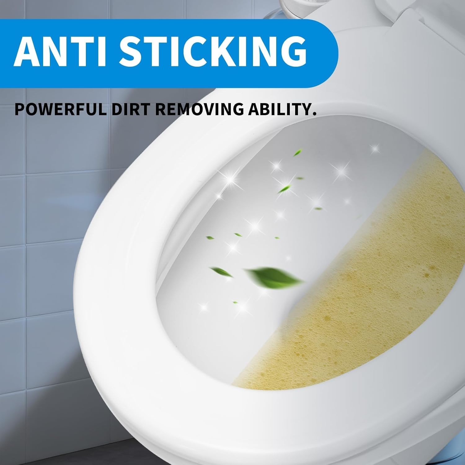 HOROW Toilet Foaming Shield 480ml Cleaner Splash Control Deodorizing Foam Agent