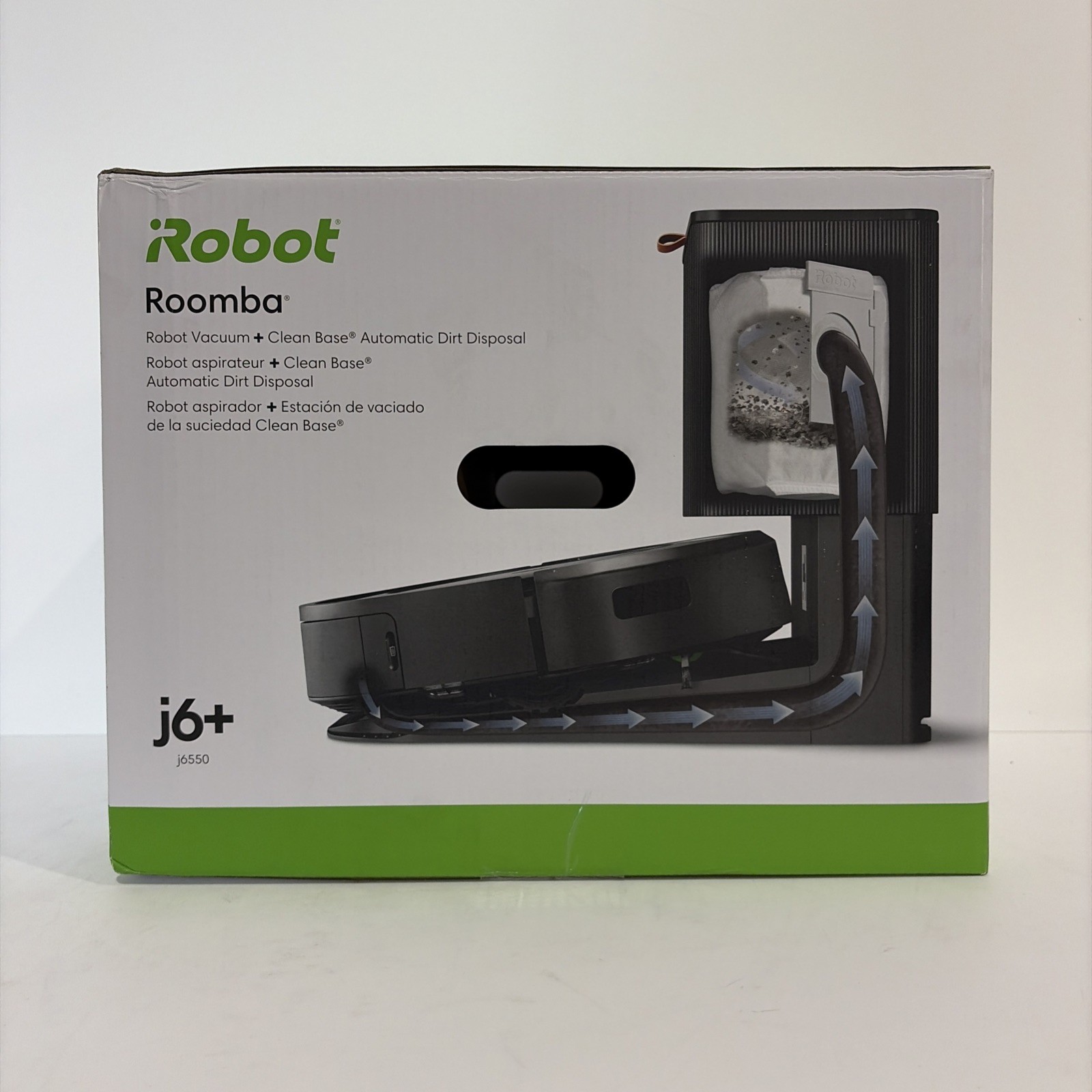 Brand New! iRobot Roomba j6+ Robot Vacuum – Graphite (J655020)