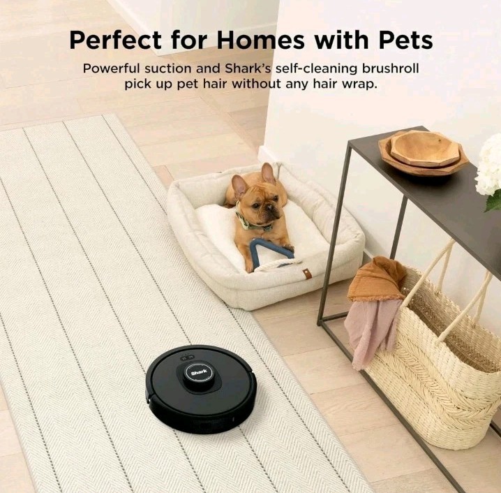 Shark AV2501S AI Ultra Robot Vacuum with Matrix Clean and Home Mapping