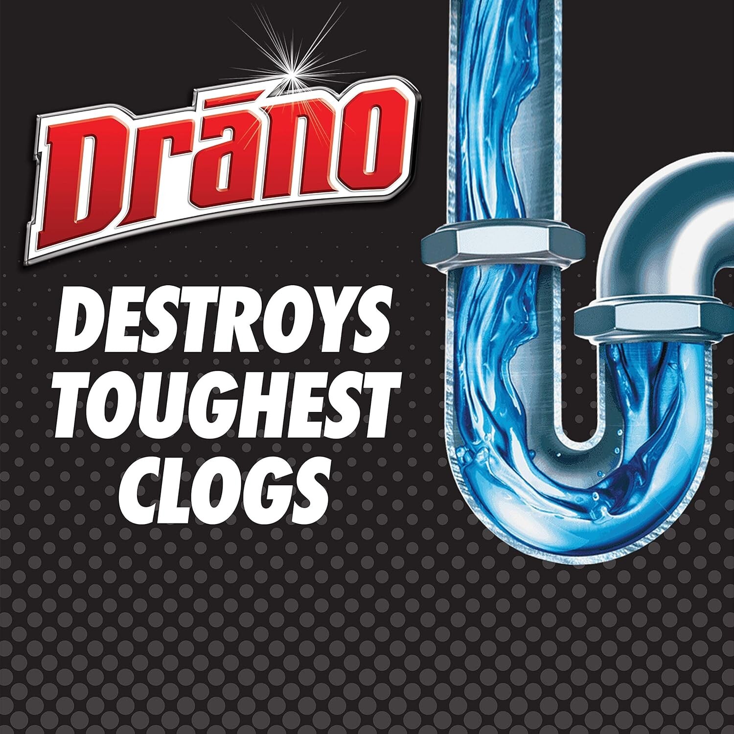 Drano Max Gel Drain Clog Remover, 32 oz – Unclogs Showers and Sinks.