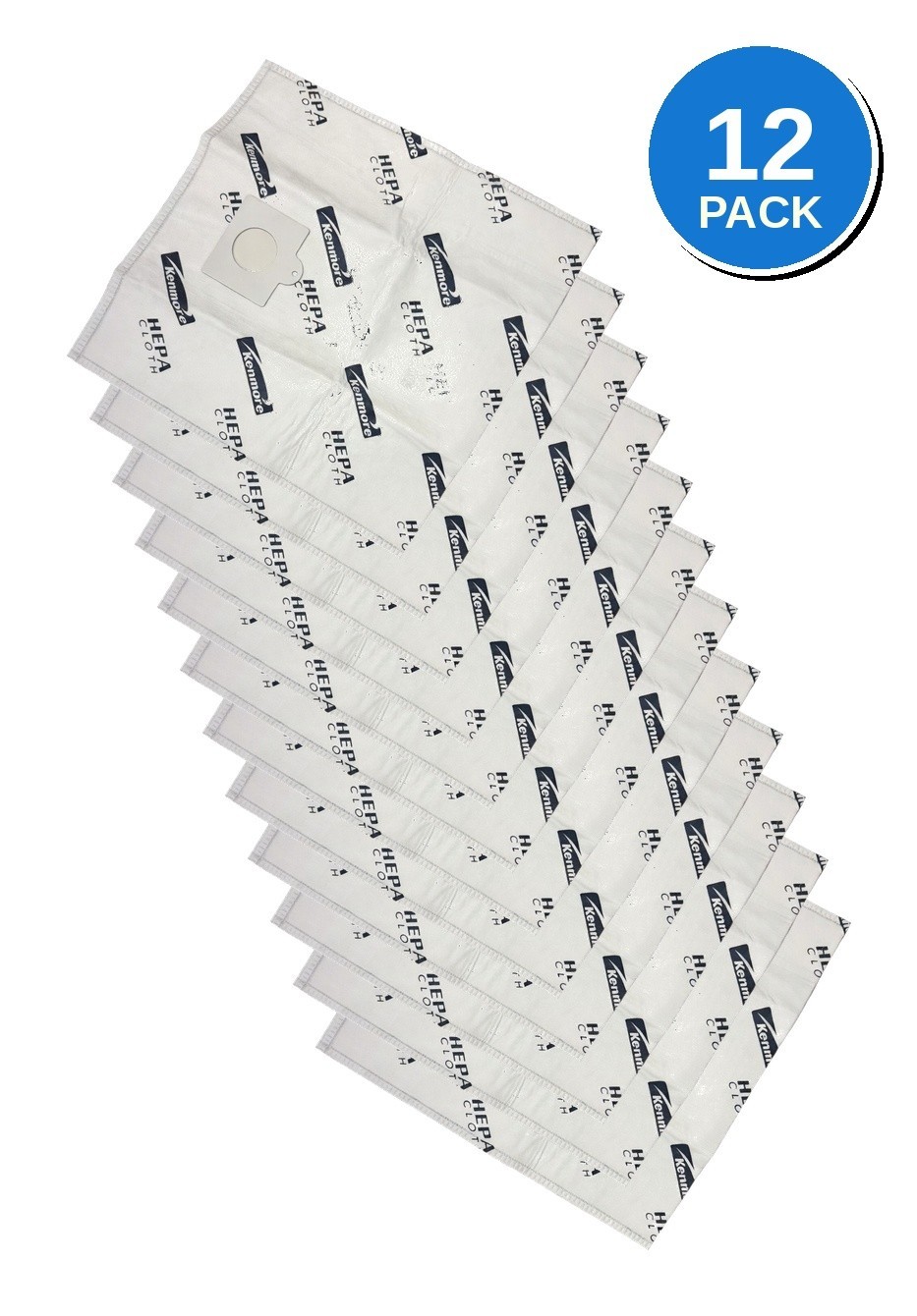 OEM Kenmore Q/C HEPA Synthetic Vacuum Bags 12 24 36 Pack Cloth Fits Kenmore