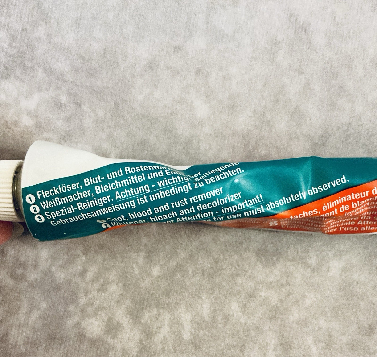 DIDI SEVEN UNIVERSAL CLEANER STAIN REMOVER 3.5 OZ TUBE MADE IN GERMANY
