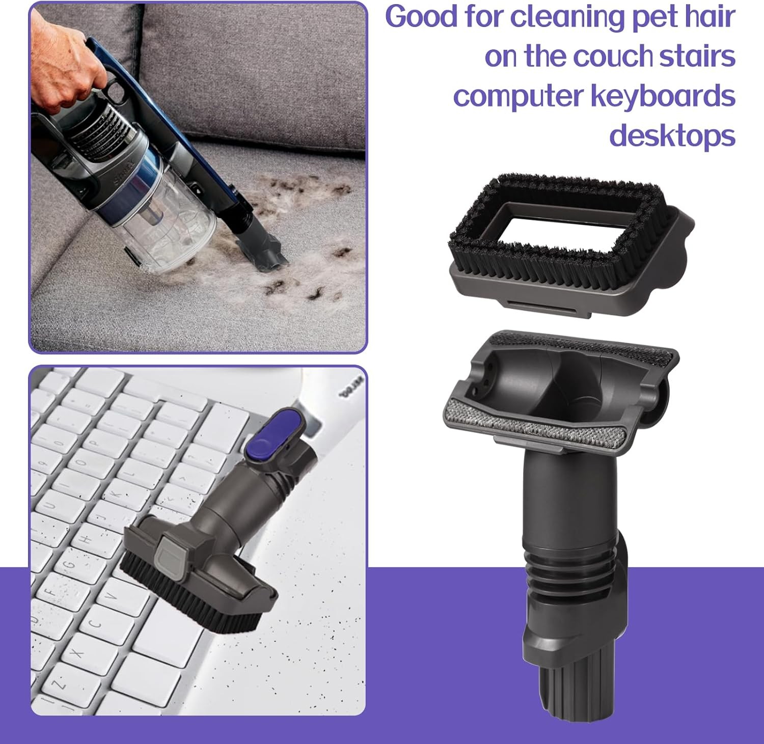 Vacuum Attachments Compatible with Shark Pet Cordless Stick IX141 IZ162H IZ361H