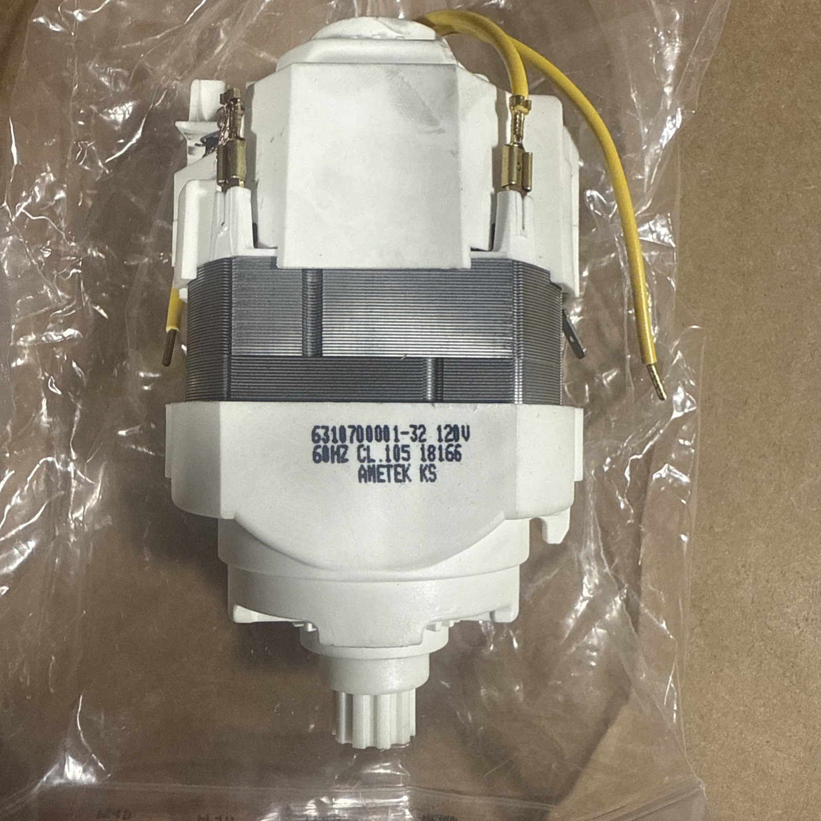 Ametek Lamb 6310700001-32 Brushroll Motor 120V for Windsor VSP 14 Upright Vacuum