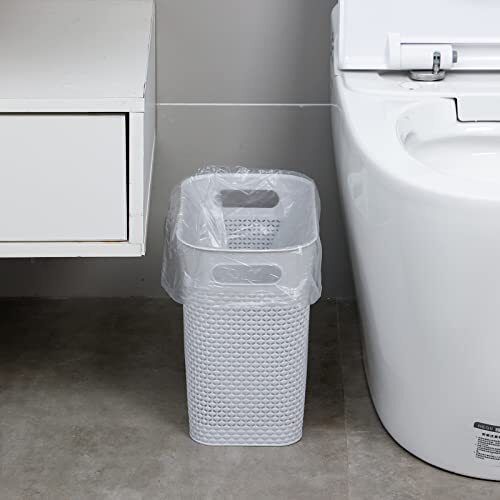 UUJOLY Plastic Small Trash Can Wastebasket, Garbage Assorted Colors , Sizes