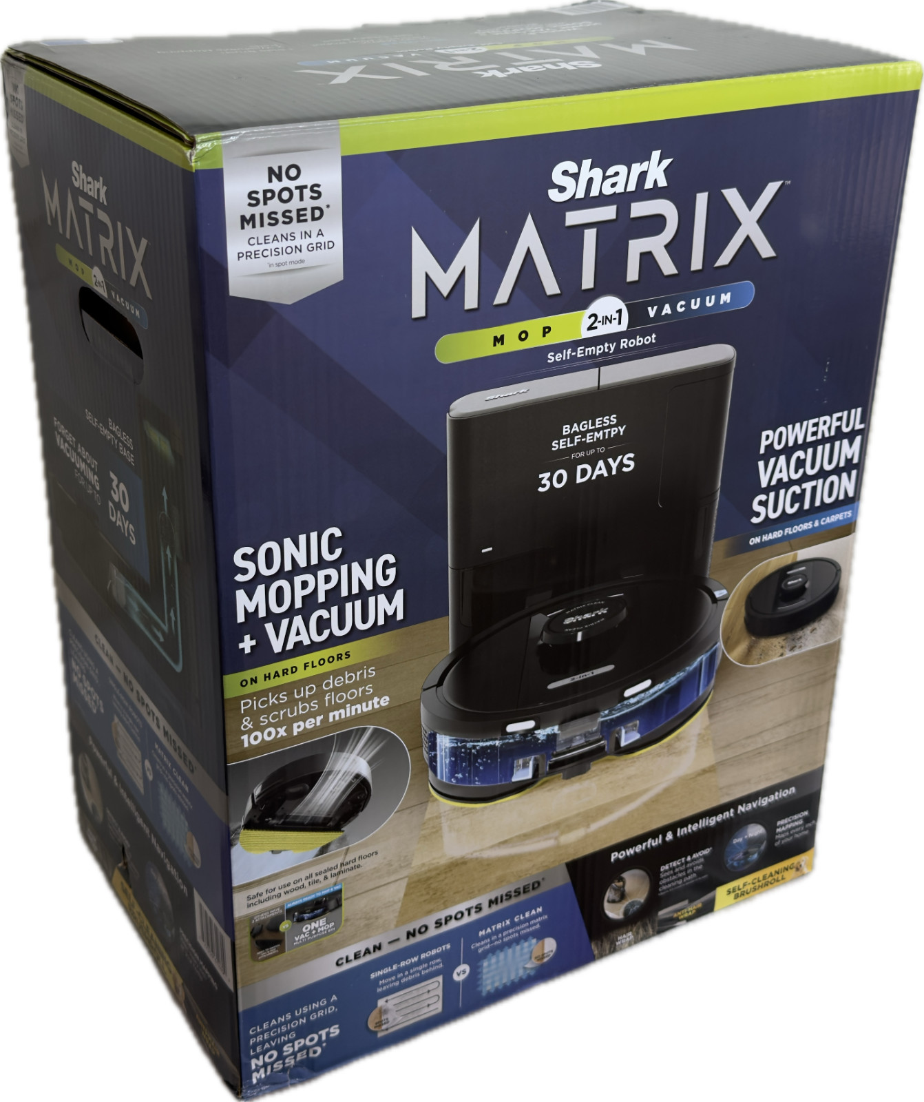 Shark RV2400WS Matrix 2-in-1 ROBOT (New in Box/Unused)