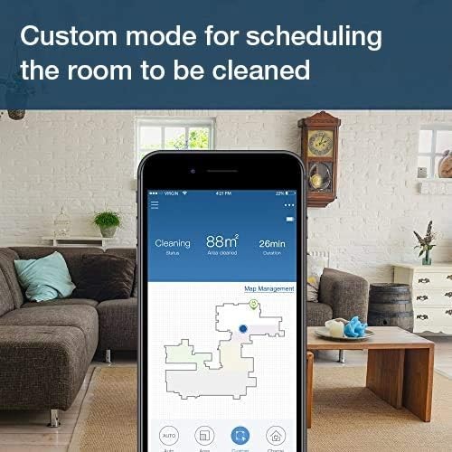 ECOVACS DEEBOT OZMO 920 Robot Vacuum Mop Laser Mapping Alexa Black