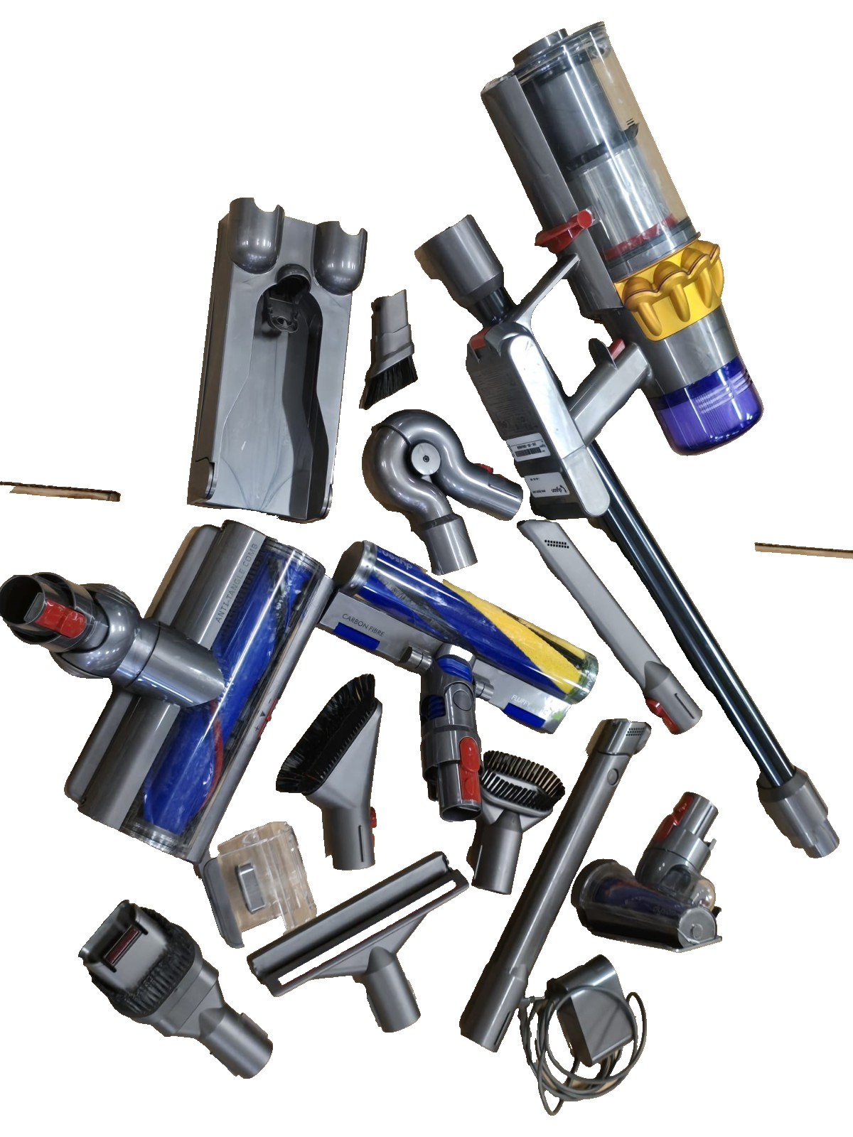 Dyson V15 Detect Total Clean Extra | Yellow/Nickel Great Condition UVG