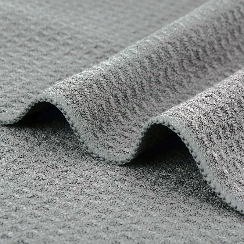 3 Pcs Large Waffle Weave Grey Thirsty Microfiber Drying Towel 16″ x 24″