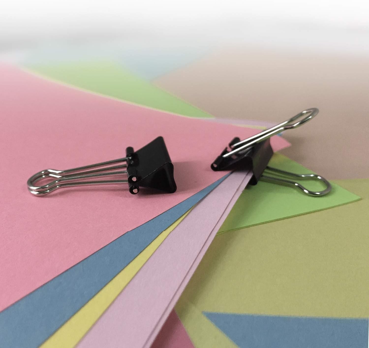 Sturdy Binder Clips Office Supplies Small 0.75 in Document Organizing School