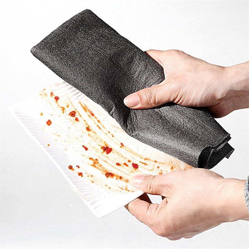 5Pcs Thickened Magic Cleaning Cloth Streak Free Microfiber Cleaning Reusable Rag
