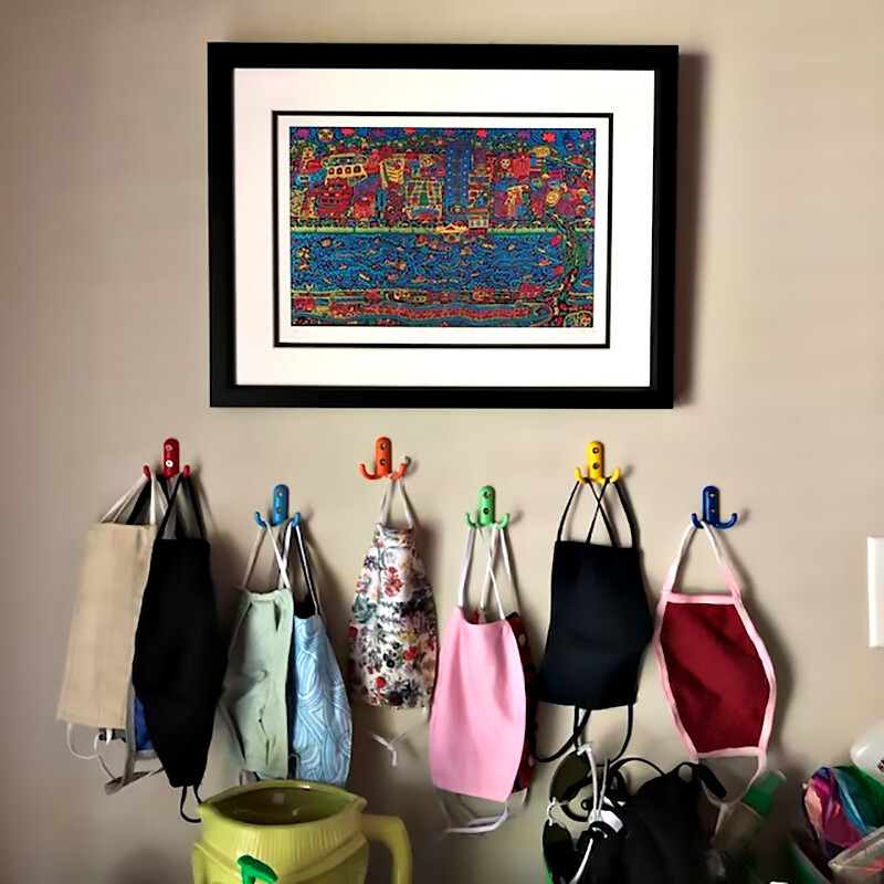Colorful Hooks Decorative Hooks Coat Hangers Hooks Hook Wall Towel Hanger