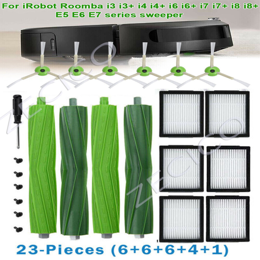 Accessories For iRobot Roomba i3 i4 i6 i7 i8/Plus E5 E6 E7 Parts Brushes Filters