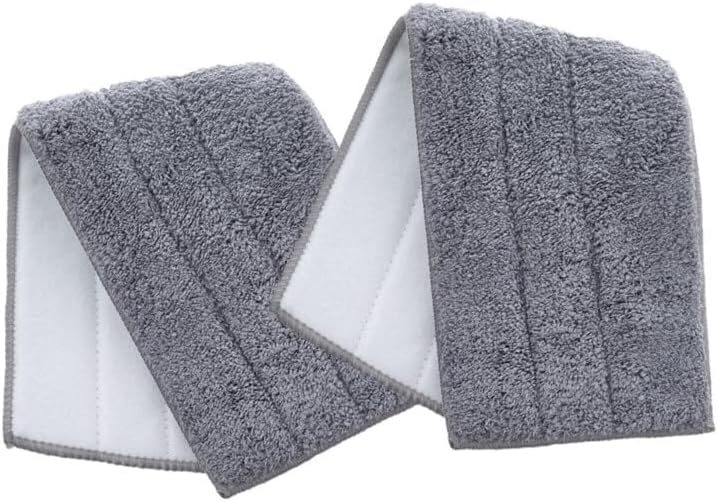 Superio Microfiber Mop, Dusting Pad, Gray, 2 Pack