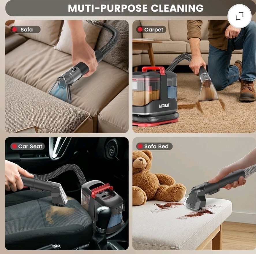 Portable Deep Spot Cleaner Machine for Sofa, Couch, Rug and Carpet