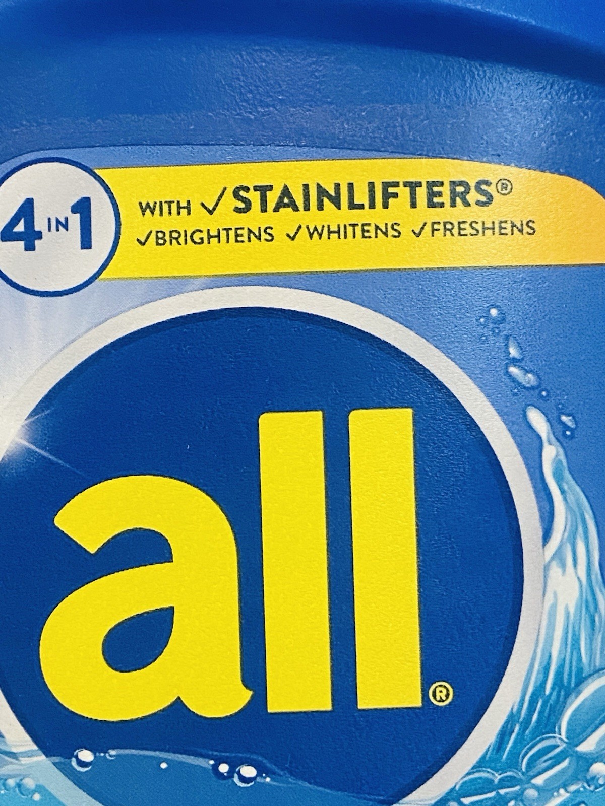 All Stainlifters 4 in 1 Sunshine Fresh Scent Liquid Laundry Detergent 100 Fl Oz
