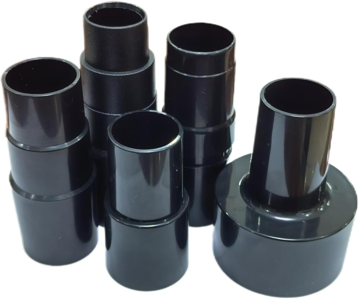 5Pcs Vacuum Hose Reducer Adapter Vacuum Cleaner Hose Connectors | Multi-size …