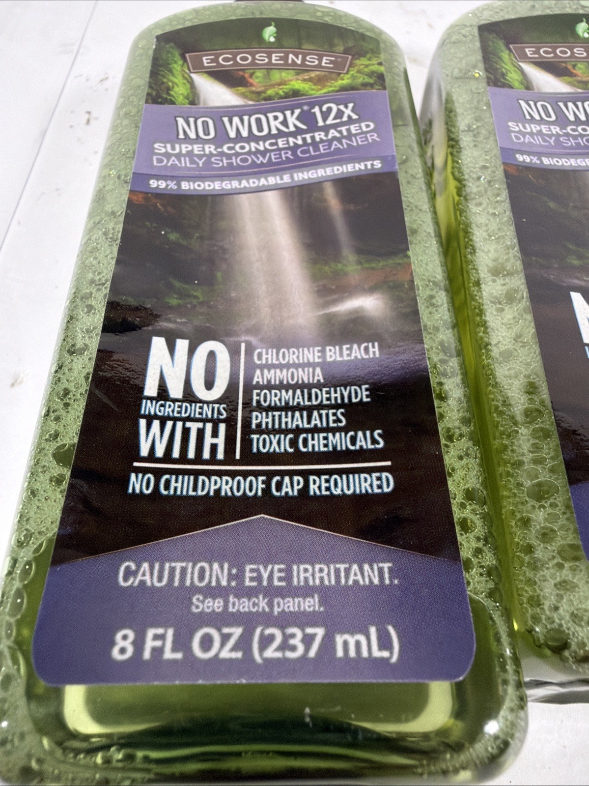 (3) Melaleuca EcoSense No Work 12X Concentrated Daily Shower Cleaner 8 Fl Oz