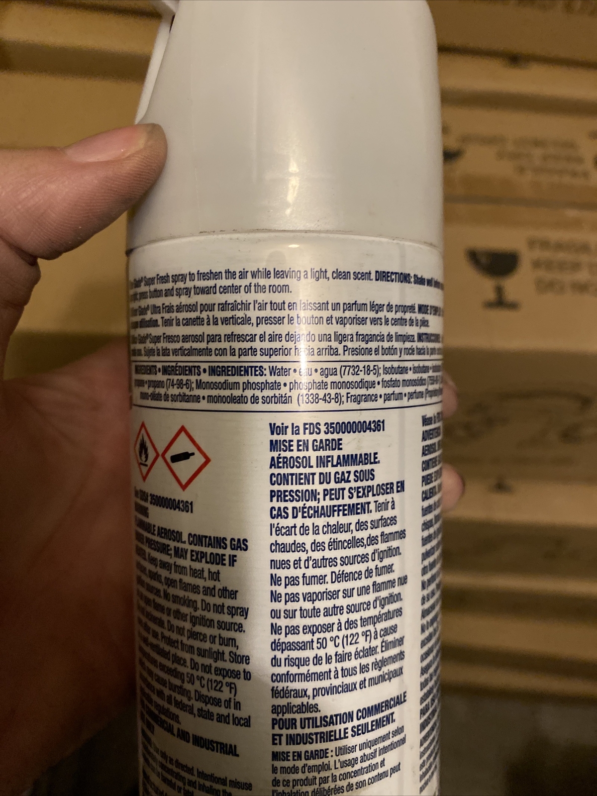 Glade 13.8 Oz Super Fresh Spray