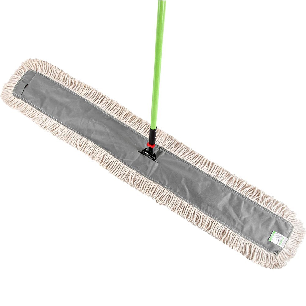 60″ COMMERCIAL DUST MOP HEAVY DUTY DRY FLOOR DUSTER FOR LARGE AREA RESTAURANT