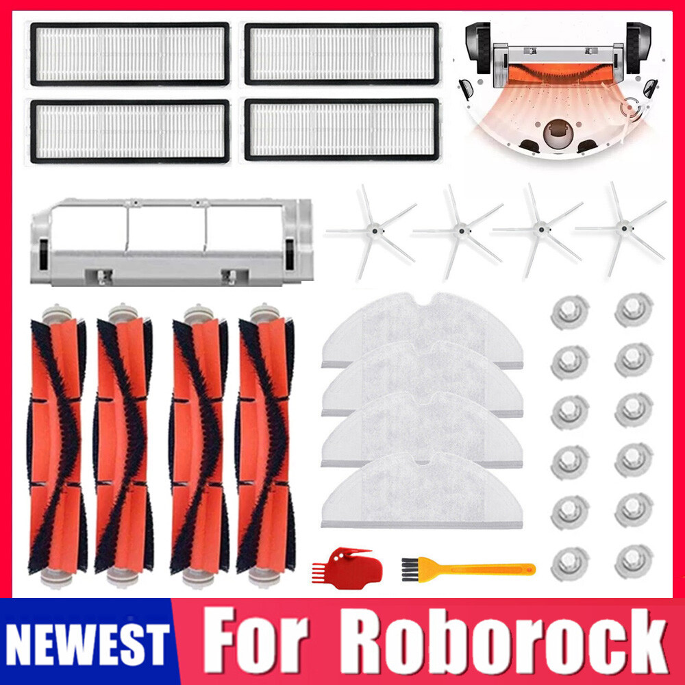 Spare Parts For Roborock Robot S50 S5 S6 Max Vacuum Cleaner Brush Filter Kits