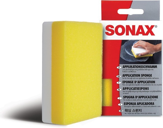 Application Sponge | Dual-Sided Detailing Applicator for Wax, Sealant, Polish &