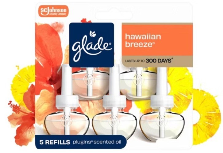 Scented Oil Air Freshener Plug In Refills – Hawaiian Breeze – 3.35 fl oz/5pk