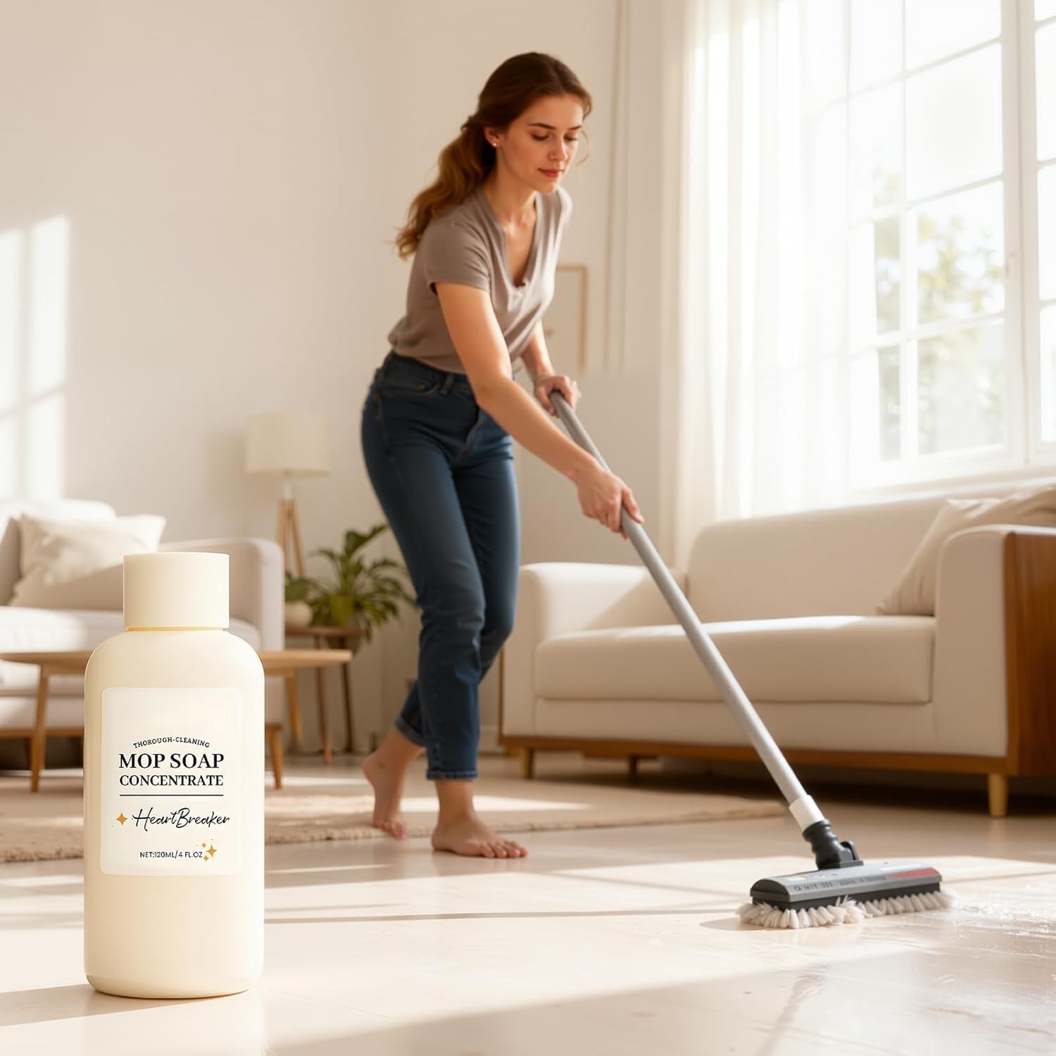 Highly Scented Floor Cleaner for Deep Clean & Long-Lasting Freshness – 1 Fl Oz