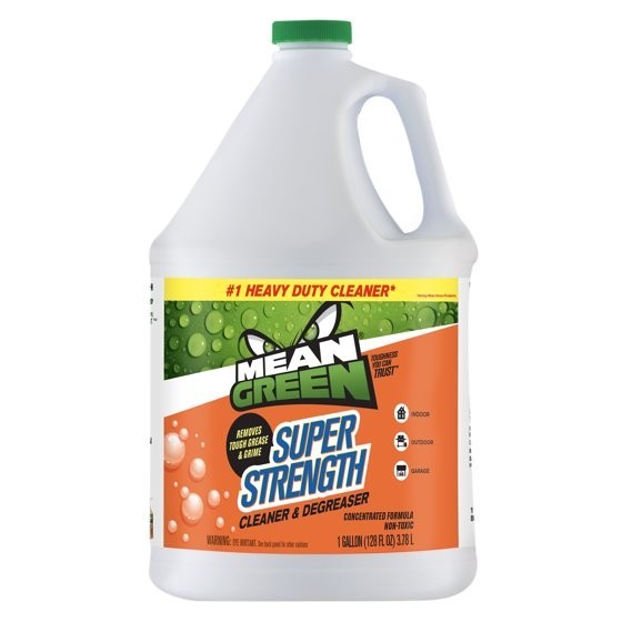 Mean Green Super Strength Cleaner & Degreaser, 128 Ounce (2 pack)